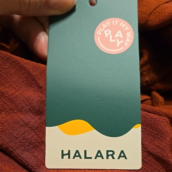 198. New Halara Brandy Snifter Lace Up Back Jumpsuit Size Large - Picture 4 of 5